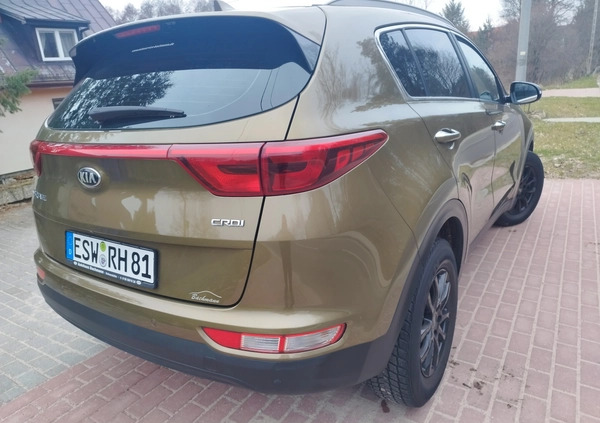 Kia Sportage cena 58000 przebieg: 113200, rok produkcji 2017 z Miastko małe 497